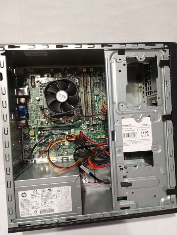 ПК Б-клас HP ProDesk 400 G2 Tower / Intel Core i5-4590S (4 ядра по 3.0 - 3.7 GHz) / 8 GB DDR3 / 256 GB SSD / Intel HD Graphics 4600 / DVD-RW б/в - зображення 6