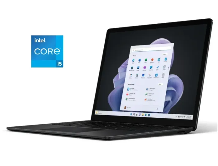 Ультрабук Б-клас Microsoft Surface Laptop 5 / 13.5" (2256x1504) IPS Touch / Intel Core i5-1245U (10 (12) ядер по 3.3 - 4.4 GHz) / 16 GB DDR4 / 256 GB SSD / Intel Iris Xe Graphics / WebCam б/в - зображення 1