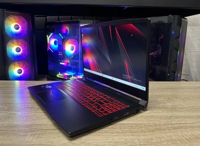Игровой ноутбук MSI Katana GF66 / 15.6" (1920x1080) IPS / Intel Core i7-12700H (14 (20) ядер по 3.5 - 4.7 GHz) / 16 GB DDR4 / 1000 GB SSD M.2 / nVidia GeForce RTX 3070, 8 GB GDDR6, 256-bit / WebCam б/в - зображення 5