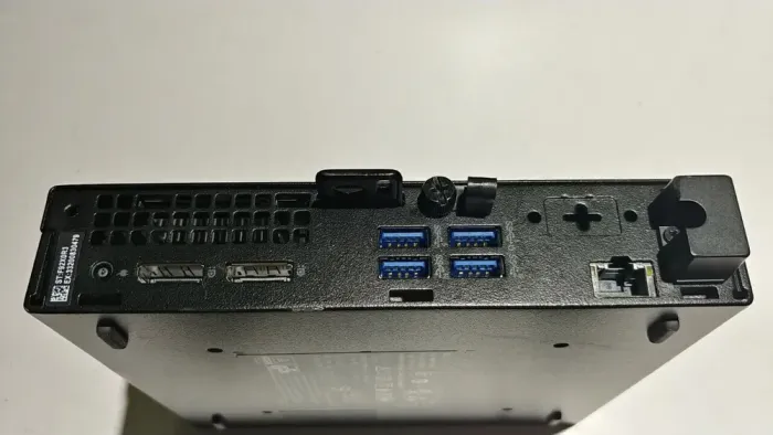 Неттоп Б-клас Dell OptiPlex 7000 Micro USFF / Intel Core i5-12500T (6 (12) ядер по 2.0 - 4.4 GHz) / 16 GB DDR4 / 256 GB SSD / Intel UHD Graphics 770 / Win 11 Pro б/в - зображення 3