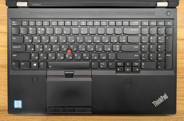 Мобільна робоча станція Б-клас Lenovo ThinkPad P51 / 15.6" (1920x1080) IPS / Intel Core i7-7820HQ (4 (8) ядра по 2.9 - 3.9 GHz) / 32 GB DDR4 / 512 GB SSD / nVidia Quadro M2200, 4 GB GDDR5, 128-bit / Fingerprint / Windows 10 б/в - зображення 3