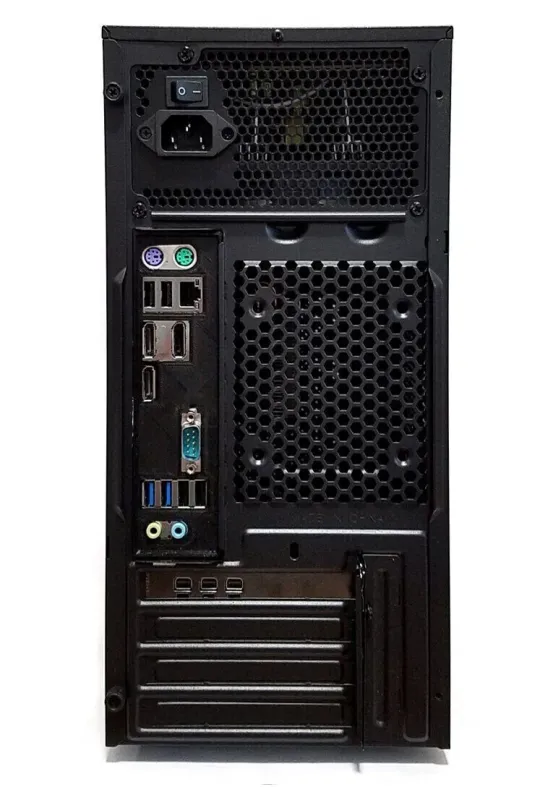 Ігровий ПК Vinga CS112B Tower NEW / Intel Xeon E3-1240 v3 (4 (8) ядра по 3.4 - 3.8 GHz) (аналог i7-4770) / 16 GB DDR3 / 256 GB SSD + 2000 GB HDD / nVidia Quadro P400, 2 GB GDDR5, 64-bit б/в - зображення 3