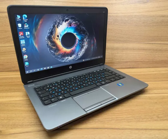 Ноутбук HP ProBook 645 G1 / 14" (1366x768) TN / AMD A6-5350M (2 ядра по 2.9 - 3.5 GHz) / 8 GB DDR3 / 120 GB SSD / AMD Radeon HD 8450G / WebCam / Fingerprint / Windows 10 б/в - зображення 4