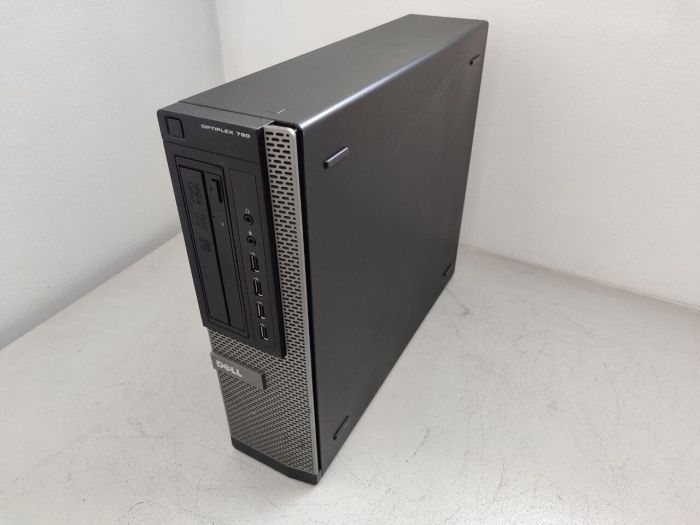 Комп'ютер Dell OptiPlex 790 Desktop / Intel Core i5-2400 (4 ядра по 3.1 - 3.4 GHz) / 8 GB DDR3 / 250 GB HDD / Intel HD Graphics 2000 / DVD-ROM / VGA б/в - зображення 2