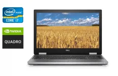 Мобільна робоча станція Dell Precision 7540 / 15.6" (1920x1080) IPS / Intel Core i5-9400H (4 (8) ядра по 2.5 - 4.3 GHz) / 16 GB DDR4 / 512 GB SSD / nVidia Quadro T2000, 4 GB GDDR5, 128-bit / Fingerprint / Windows 10 б/в