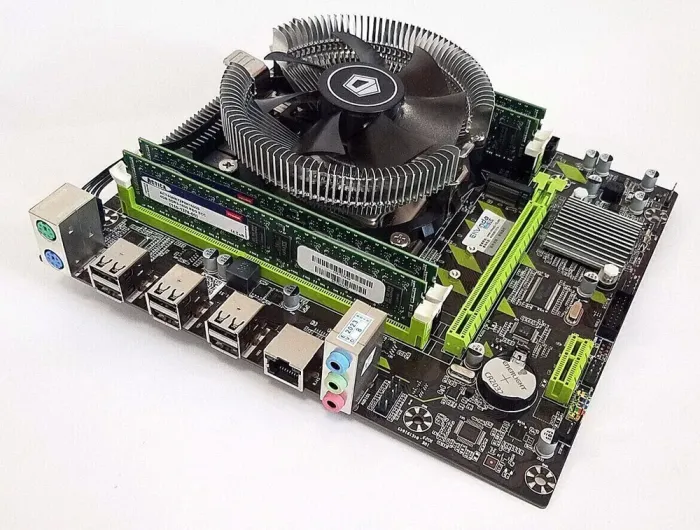 Комплект: Материнська плата Envinda X79G v1.51 NEW + Intel Xeon E5-2650 v2 (8 (16) ядер по 2.6 - 3.4 GHz) / 32 GB DDR3 + Кулер ID-Cooling DK-01 NEW б/в - зображення 2