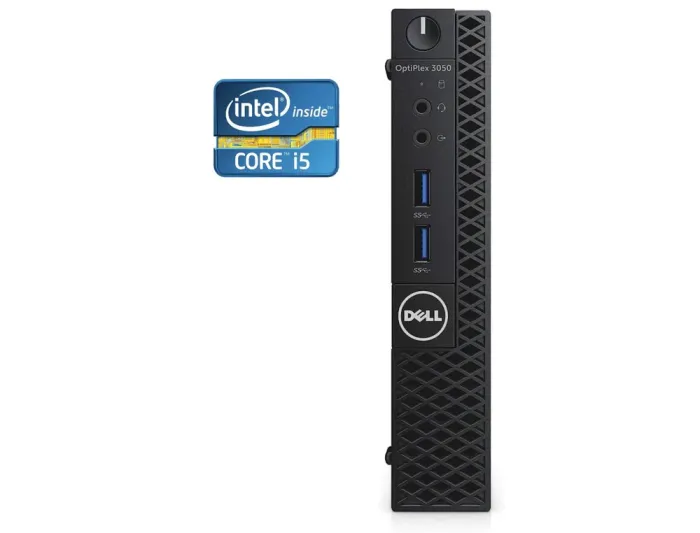 Неттоп Dell Optiplex 3050 Micro USFF / Intel Core i5-6500T (4 ядра 2.5 - 3.1 GHz) / 8 GB DDR4 / 256 GB SSD / Intel HD Graphics 530 / 35W / Wi-Fi б/в - зображення 1