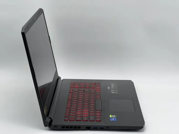 Ігровий ноутбук Acer Nitro 5 AN517-54-79L1 / 17.3" (1920x1080) IPS / Intel Core i7-11800H (8 (16) ядер по 2.3 - 4.6 GHz) / 16 GB DDR4 / 512 GB SSD / nVidia GeForce RTX 3050 Ti, 4 GB GDDR6, 128-bit / WebCam б/в - зображення 4