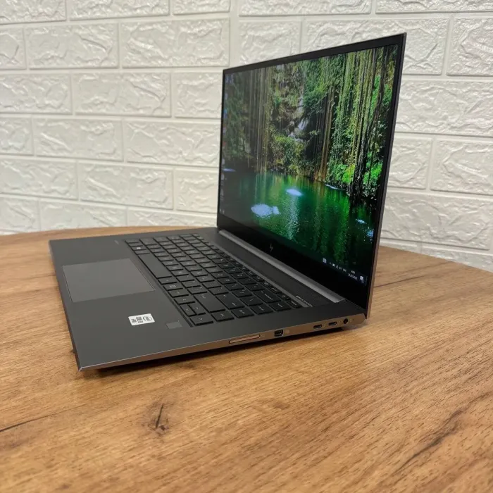 Мобільна робоча станція HP ZBook Studio G7 / 15.6" (1920x1080) IPS / Intel Core i9-10885H (8 (16) ядер по 2.4 - 5.3 GHz) / 32 GB DDR4 / 512 GB SSD / nVidia Quadro RTX 3000 Max-Q, 6 GB DDR6, 192-bit / WebCam б/в - зображення 5