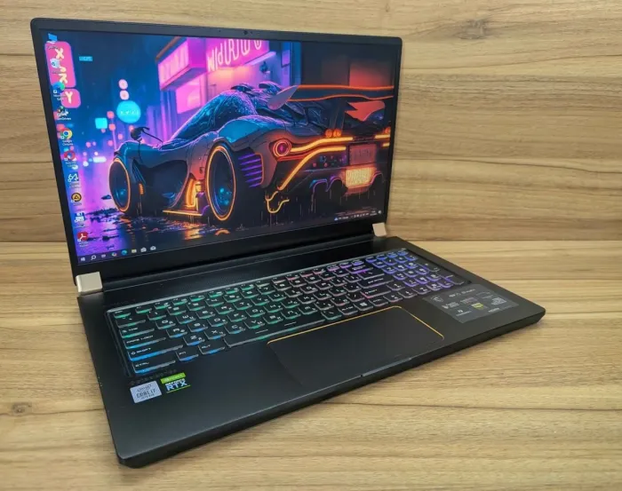 Ігровий ноутбук Б-класу MSI MS-17G3 / 17.3" (1920x1080) IPS / Intel Core i7-10875H (8 (16) ядер по 2.3 - 5.1 GHz) / 16 GB DDR4 / 512 GB SSD / nVidia GeForce RTX 2060, 6 GB GDDR6, 192-bit / WebCam / Windows 10 б/в - зображення 6