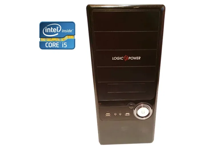 ПК LogicPower Tower / Intel Core i5-4590 (4 ядра по 3.3 - 3.7 GHz) / 8 GB DDR3 / 500 GB HDD / Intel HD Graphics 4600 / 400W б/в - зображення 1