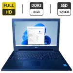Ноутбук Б-клас Dell Inspiron 15 7537 / 15.6" (1920x1080) TN / Intel Core i5-4210U (2 (4) ядра по 1.7 - 2.7 GHz) / 8 GB DDR3 / 128 GB SSD / Intel HD Graphics 4400 / WebCam / DVD-ROM б/в