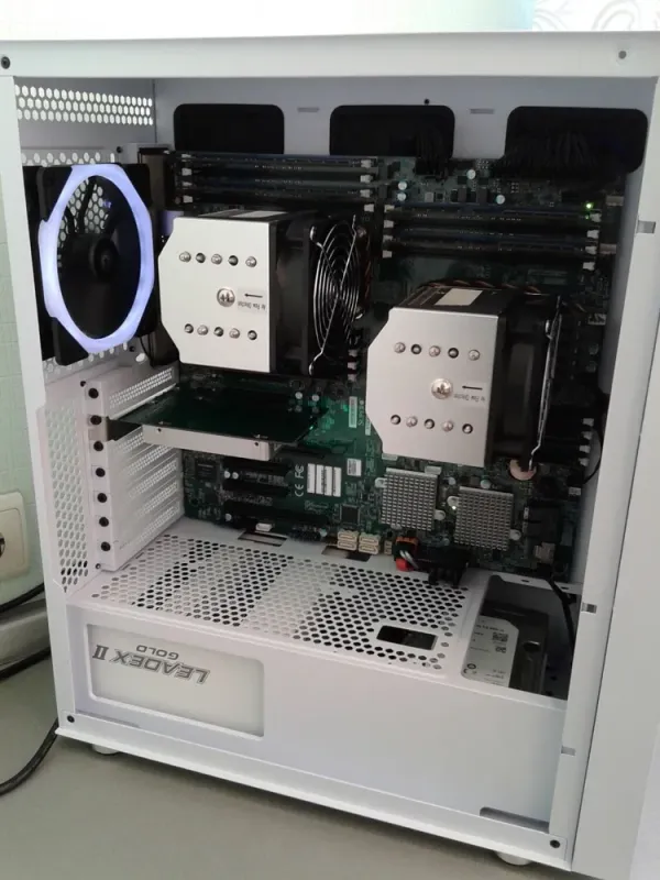 Сервер Mid Vinga Tower / 2x Intel Xeon E5-2699 v4 (18 (36) ядер по 2.2 - 3.6 GHz) / 128 GB DDR4 / 1 TB HDD / 1000W б/в - зображення 38