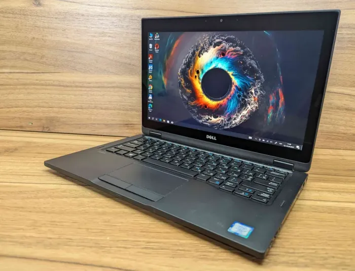 Нетбук-трансформер Dell Latitude 5289 / 12.5" (1920x1080) IPS Touch / Intel Core i7-7600U (2 (4) ядра по 2.8 - 3.9 GHz) / 16 GB DDR3 / 480 GB SSD / Intel HD Graphics 620 / WebCam / HDMI / Windows 10 б/в - зображення 5
