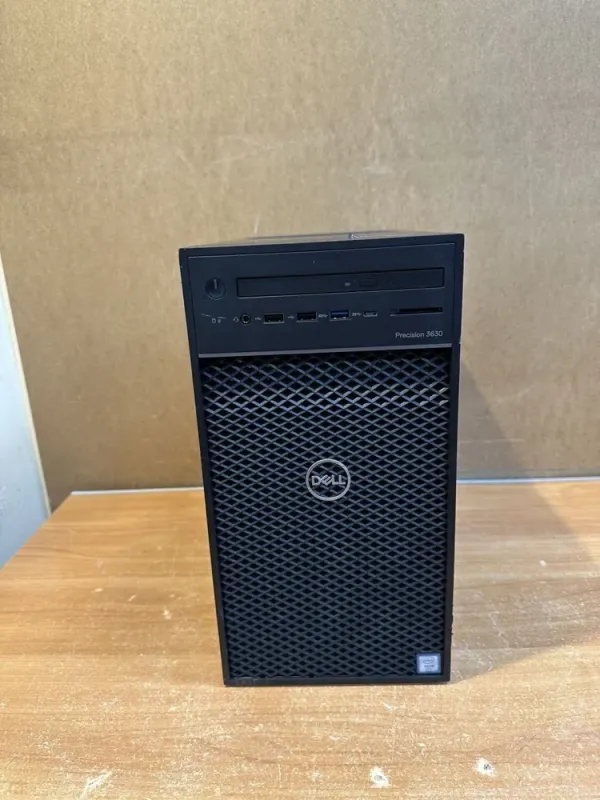 Комп'ютер Б-клас Dell Precision 3630 Tower / Intel Xeon E-2186G (6 (12) ядер по 3.8 - 4.7 GHz) / 32 GB DDR4 / 1000 GB SSD / Intel UHD Graphics P630 / 460W / DVD-ROM / DisplayPort / HDMI б/в - зображення 2