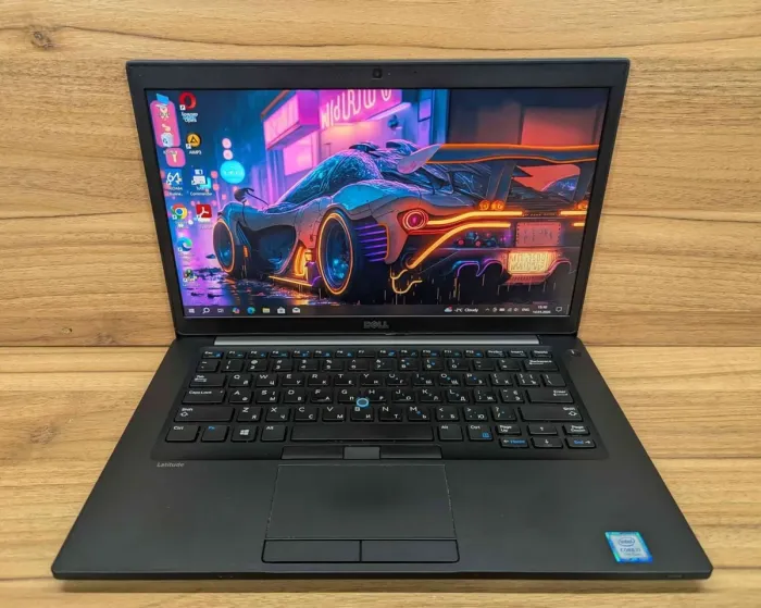 Ультрабук Б-клас Dell Latitude 7480 / 14" (1920x1080) IPS / Intel Core i7-7600U (2 (4) ядра по 2.8 - 3.9 GHz) / 8 GB DDR4 / 256 GB SSD / Intel HD Graphics 620 / WebCam / HDMI / Windows 10 б/в - зображення 2