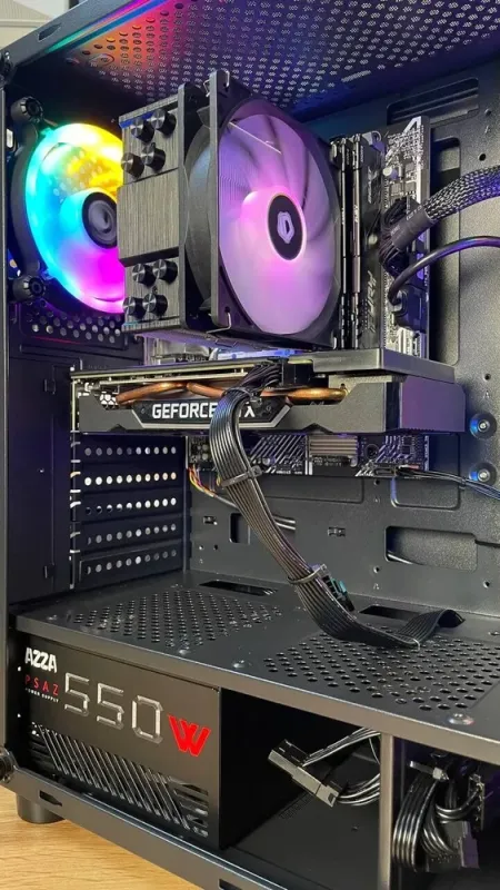 Збірка під замовлення: Qube Storm Black Tower / Intel Core i5-10400F (6 (12) ядер по 2.9 - 4.3 GHz) / 16 GB DDR4 / 500 GB SSD M.2 / nVidia GeForce GTX 1660 Super, 6 GB GDDR6, 192-bit / HDMI / 550W б/в - зображення 7