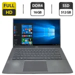 Ультрабук Б-клас Dell Vostro 5402 / 14" (1920x1080) IPS / Intel Core i5-1135G7 (4 (8) ядра по 2.4 - 4.2 GHz) / 16 GB DDR4 / 512 GB SSD / Intel Iris Xe Graphics / WebCam б/в