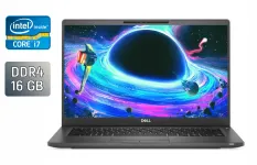 Ультрабук Dell Latitude 7400 / 14" (1920x1080) IPS / Intel Core i7-8665U (4 (8) ядра по 1.9 - 4.8 GHz) / 16 GB DDR4 / 256 GB SSD / Intel UHD Graphics 620 / WebCam / HDMI б/в