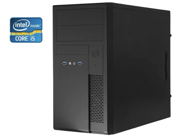 ПК Monos Pro Work Tower / Intel Core i5-8400 (6 ядер по 2.8 - 4.0 GHz) / 16 GB DDR4 / 512 GB SSD / Intel UHD Graphics 630 / Win 10 б/в - зображення 1