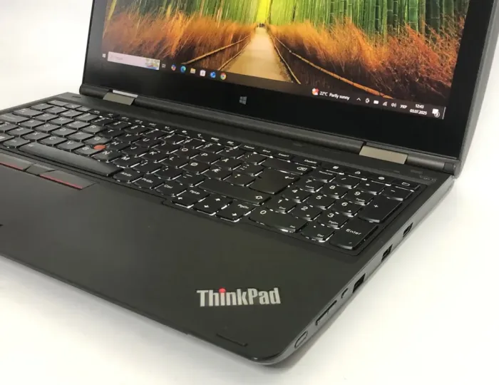 Ноутбук-трансформер Б-клас Lenovo ThinkPad S5 Yoga 15 / 15.6" (1920x1080) IPS Touch / Intel Core i5-5200U (2 (4) ядра по 2.2 - 2.7 GHz) / 8 GB DDR3 / 256 GB SSD / Intel HD Graphics 5500 / WebCam б/в - зображення 9