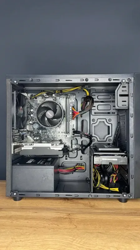 Ігровий ПК Deepcool Matrexx 30 Tower / AMD Ryzen 3 1200 (4 ядра по 3.1 - 3.4 GHz) / 8 GB DDR4 / 120 GB SSD + 500 GB HDD / AMD Radeon RX 550, 4 GB GDDR5, 128-bit / 500W - зображення 5