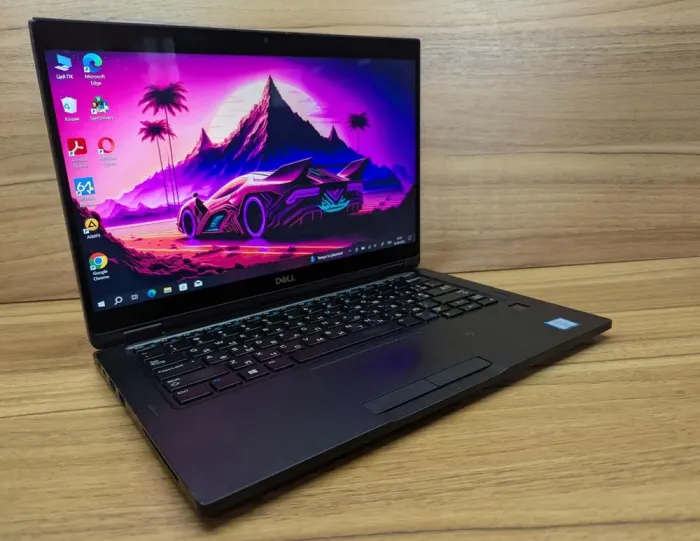 Ноутбук-трансформер Б-клас Dell Latitude 7390 / 13.3" (1920x1080) IPS Touch / Intel Core i7-8650U (4 (8) ядра по 1.9 - 4.2 GHz) / 16 GB DDR4 / 480 GB SSD / Intel UHD Graphics 620 / WebCam / TouchID / Windows 10 б/в - зображення 5