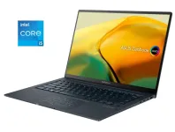 Ультрабук Б-клас Asus Zenbook Q410V / 14.5" (2880x1800) IPS Touch / Intel Core i5-13500H (12 (16) ядер по 3.5 -4.7 GHz) / 8 GB DDR4 / 512 GB SSD NVMe / Intel Iris Xe Graphics / WebCam б/в