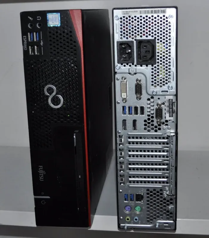 Комп'ютер Fujitsu Esprimo D756 E85 SFF / Intel Core i5-6500 (4 ядра по 3.2 - 3.6 GHz) / 16 GB DDR4 / 512 GB SSD / Intel HD Graphics 530 б/в - зображення 3