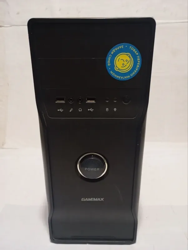 ПК Б-клас GameMax Tower / Intel Core 2 Quad Q8300 (4 ядра по 2.5 GHz) / 8 GB DDR3 / 250 GB HDD / Intel HD GMA X4500 / 400W б/в - зображення 2