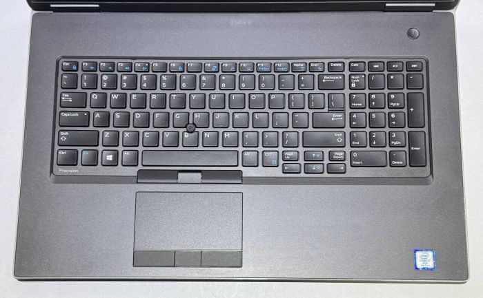 Мобільна робоча станція Dell Precision 7740 / 17,3" (1920x1080) IPS / Intel Core i7-9750H (6 (12) ядер по 2,6 - 4,5 ГГц) / 64 ГБ DDR4 / 1000 ГБ SSD M.2 / nVidia Quadro RTX 4000, 8 ГБ GDDR6, 256-біт / WebCam б/в - зображення 6