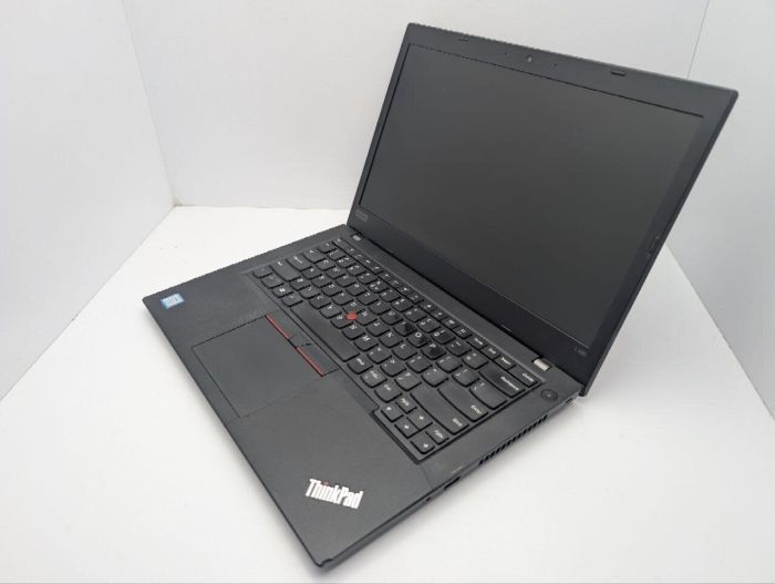 Ноутбук Б-клас Lenovo ThinkPad L480 / 14" (1366x768) TN / Intel Core i5-8250U (4 (8) ядра по 1.6 - 3.4 GHz) / 8 GB DDR4 / 240 GB SSD / Intel UHD Graphics 620 / WebCam б/в - зображення 10