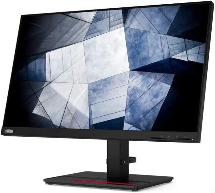 Монітор Lenovo ThinkVision P24h-20 / 24" (2560x1440) IPS / 1x HDMI, 2x DisplayPort, 1x USB Tipe-C, 4x USB 3.0, 1x Audio, 1x Ethernet / 2x 1W / VESA 100x100 / Pivot б/в - зображення 4