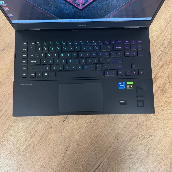 Ігровий ноутбук HP Omen 17-ck1020nr / 17.3" (2560x1440) IPS / Intel Core i7-12700H (14 (20) ядер по 2.3 - 4.7 GHz) / 16 GB DDR5 / 1000 GB SSD / nVidia GeForce RTX 3070 Ti, 8 GB GDDR6, 256-bit / WebCam б/в - зображення 7