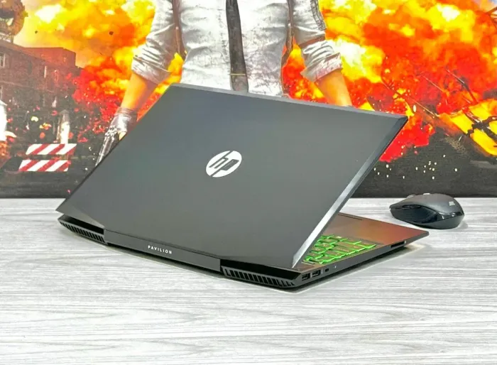 Ігровий ноутбук HP Pavilion Gaming 15-cx0056wm / 15.6" (1920x1080) IPS / Intel Core i5-8300H (4 (8) ядра по 2.3 - 4.0 GHz) / 16 GB DDR4 / 128 GB SSD M.2 + 1000 GB HDD / nVidia GeForce GTX 1050 Ti, 4 GB GDDR5, 128-bit / WebCam / Win 11 Home б/в - зображення 7