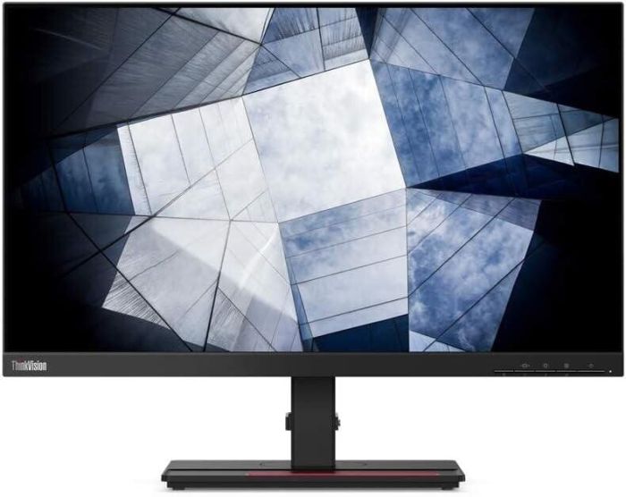 Монітор Lenovo ThinkVision P24h-20 / 24" (2560x1440) IPS / 1x HDMI, 2x DisplayPort, 1x USB Tipe-C, 4x USB 3.0, 1x Audio, 1x Ethernet / 2x 1W / VESA 100x100 / Pivot б/в - зображення 2