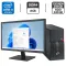 Комплект ПК: Fujitsu P556 E85+ Tower / Intel Core i3-6100 (2 (4) ядра по 3.7 GHz) / 8 GB DDR4 / 256 GB SSD NEW + 320 GB HDD / Intel HD Graphics 530 + Монітор Б-клас 22" (1680x1050) TN/DVI/Divisional brands + Клавіатура, мишка, кабелі, Windows 11 Pro б/в