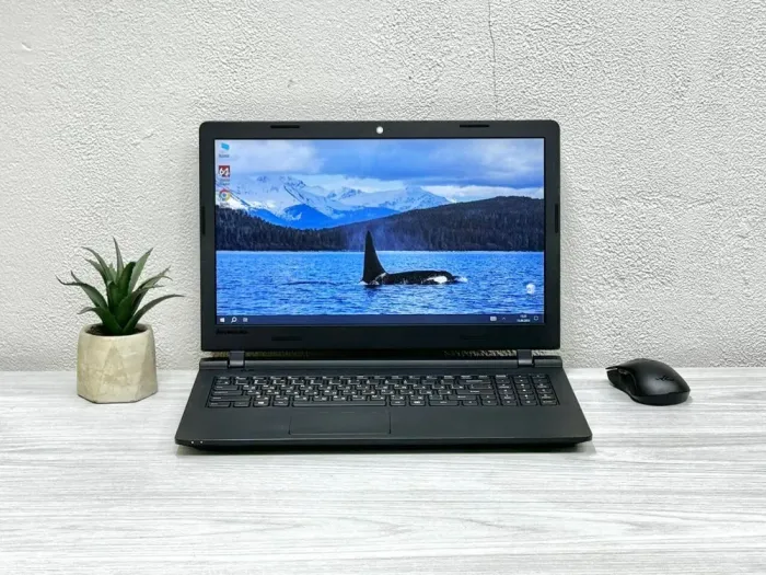 Ноутбук Б-клас Lenovo IdeaPad B50-10 / 15.6" (1366x768) TN / Intel Pentium N3540 (4 ядра по 2.16 - 2.66 GHz) / 8 GB DDR3 / 128 GB SSD / Intel HD Graphics / WebCam / Win 10 б/в - зображення 2