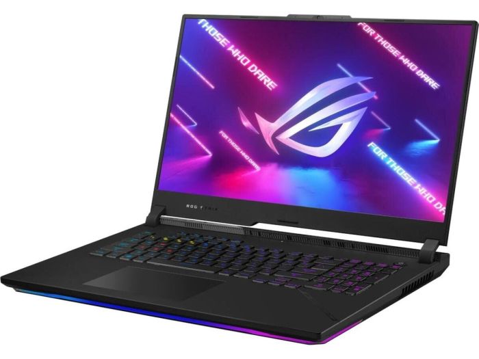 Ігровий ноутбук Asus ROG Strix SCAR 17 G733PYV / 17.3” (2560x1440) IPS / AMD Ryzen 9 7945HX3D (16 (32) ядер по 2,3 - 5,4 ГГц) / 32 ГБ DDR5 / 2000 ГБ SSD / nVidia GeForce RTX 4090, 16 ГБ GDDR6, 256-біт / WebCam / Win 11 Pro б/в - изображение 4