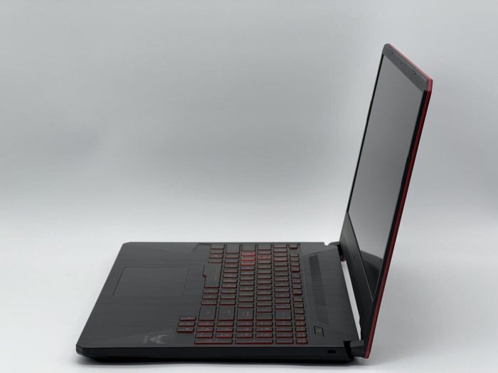 Ігровий ноутбук Asus TUF Gaming FX505DY-WH51 / 15.6" (1920x1080) IPS / AMD Ryzen 5 3550H (4 (8) ядра по 2.1 - 3.7 GHz) / 16 GB DDR4 / 480 GB SSD / AMD Radeon RX 560X, 4 GB GDDR5, 128-bit / WebCam б/в - зображення 4