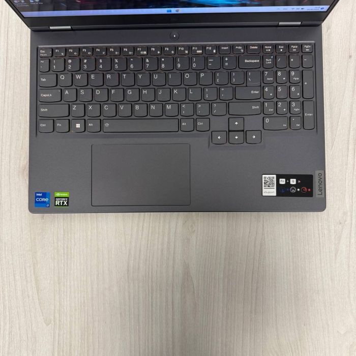 Ігровий ноутбук Б-клас Lenovo Legion 5 15IH7H / 15.6" (1920x1080) IPS / Intel Core i7-12700H (14 (20) ядер по 2.3 - 4.7 GHz) / 16 GB DDR5 / 1000 GB SSD NVMe / nVidia GeForce RTX 3060, 6 GB GDDR6, 192-bit / WebCam б/в - зображення 7