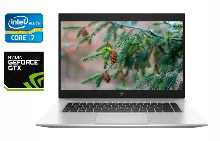 Ігровий ноутбук HP EliteBook 1050 G1 / 15.6" (1920x1080) IPS / Intel Core i7-8850H (6 (12) ядер по 2.6 - 4.3 GHz) / 16 GB DDR4 / 512 GB SSD / nVidia GeForce GTX 1050, 4 GB GDDR5, 128-bit / Fingerprint / HDMI / Windows 10 б/в - зображення 1