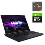 Ігровий ноутбук Lenovo Legion 5 17ACH6H / 17.3" (1920x1080) IPS / AMD Ryzen 5 5600H (6 (12) ядер по 3.3 - 4.2 GHz) / 16 GB DDR4 / 512 GB SSD / nVidia GeForce RTX 3060, 6 GB GDDR6, 192-bit / WebCam б/в