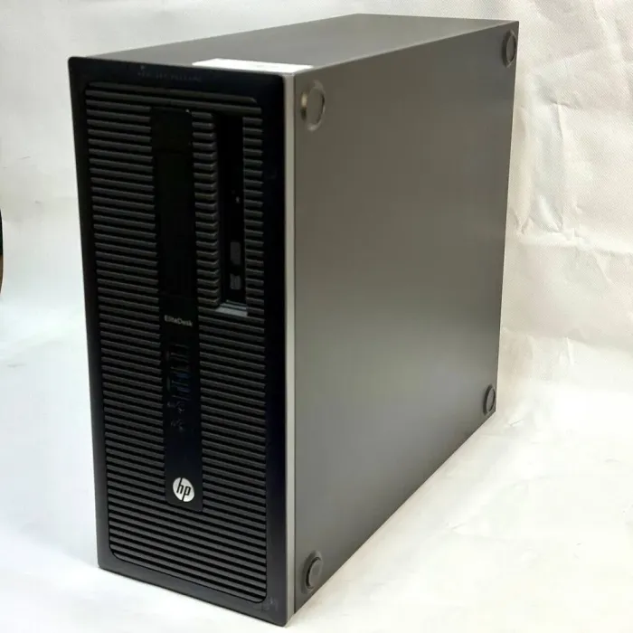 Комплект ПК: комп'ютер HP EliteDesk 800 G1 Tower / Intel Core i3-4130 (2 (4) ядра по 3.4 GHz) / 8 GB DDR3 / 120 GB SSD + 500 GB HDD / Intel HD Graphics 4400 / DVD-ROM + Монітор Samsung S22D300NY/22" (1920x1080) TN/VGA + Клавіатура, мишка, кабелі б/в - зображення 7