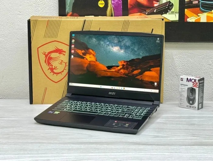 Ігровий ноутбук MSI Pulse GL66 / 15.6" (1920x1080) IPS / Intel Core i7-11800H (8 (16) ядер по 1.9 - 4.6 GHz) / 16 GB DDR4 / 512 GB SSD M.2 / nVidia GeForce RTX 3070, 8 GB GDDR6, 256-bit / WebCam / Win 11 Home б/в - зображення 4