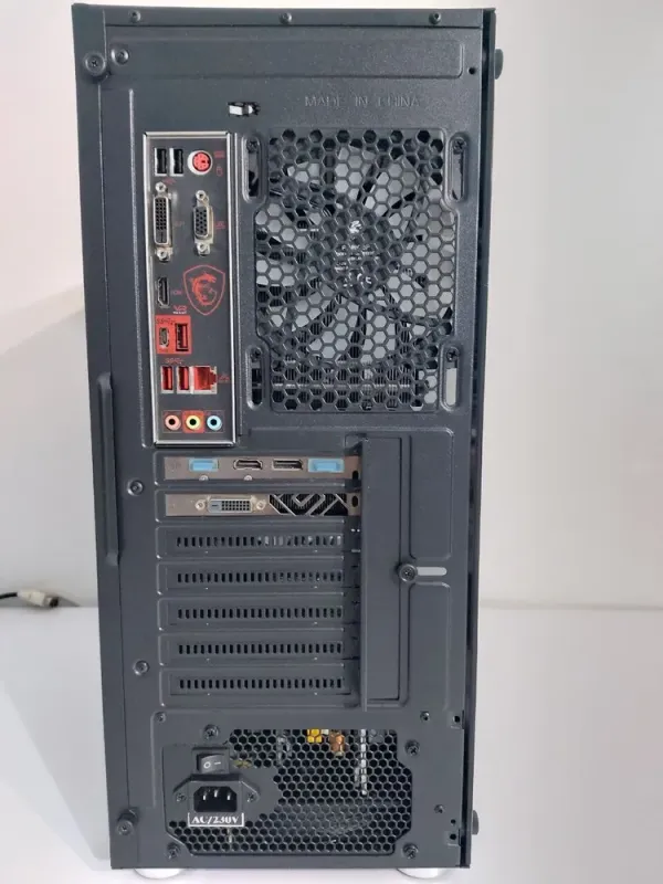 Ігровий ПК 1stPlayer FireBase X6 Tower / Intel Core i5-8500 (6 ядер по 3.0 - 4.1 GHz) / 16 GB DDR4 / 240 GB SSD M.2 + 512 GB SSD / AMD Radeon RX 570, 8 GB GDDR5, 256-bit / 500W б/в - зображення 6