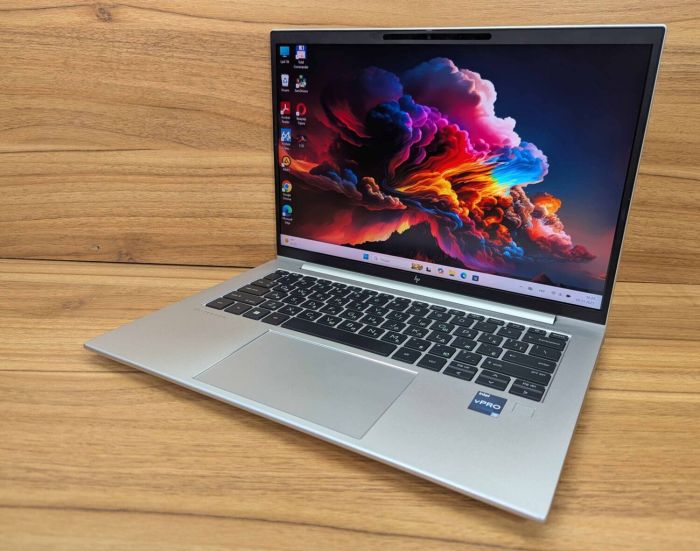 Ультрабук HP EliteBook 840 G10 / 14" (1920x1080) IPS / Intel Core i5-1345U (10 (12) ядер по 3.5 - 4.7 GHz) / 16 GB DDR5 / 512 GB SSD / Intel Iris Xe Graphics / WebCam / TouchID / Windows 11 б/в - зображення 5