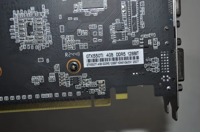 Дискретна відеокарта nVidia GeForce GTX 550 Ti, 4 GB GDDR5, 128-bit / VGA, DVI, HDMI - зображення 13