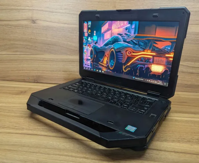 Захищений ноутбук Dell Latitude 14 Rugged 5414 / 14" (1920x1080) IPS / Intel Core i7-6600U (2 (4) ядра по 2.6 - 3.4 GHz) / 16 GB DDR4 / 512 GB SSD / Intel HD Graphics 520 / Fingerprint / Windows 10 б/в - зображення 5