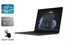 Ультрабук Microsoft Surface Laptop 5 / 13.5" (2256x1504) IPS Touch / Intel Core i7-1265U (10 (12) ядер по 3.6 - 4.8 GHz) / 16 GB DDR5 / 256 GB SSD / Intel Iris Xe Graphics / WebCam / USB Type-C б/в